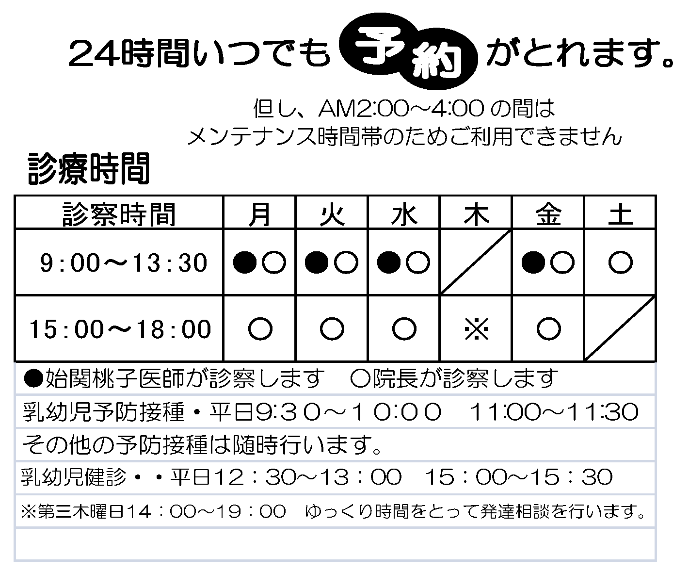 インターネットの予約方法 所沢駅近くの小児科 内科 アレルギー科 はちす診療所